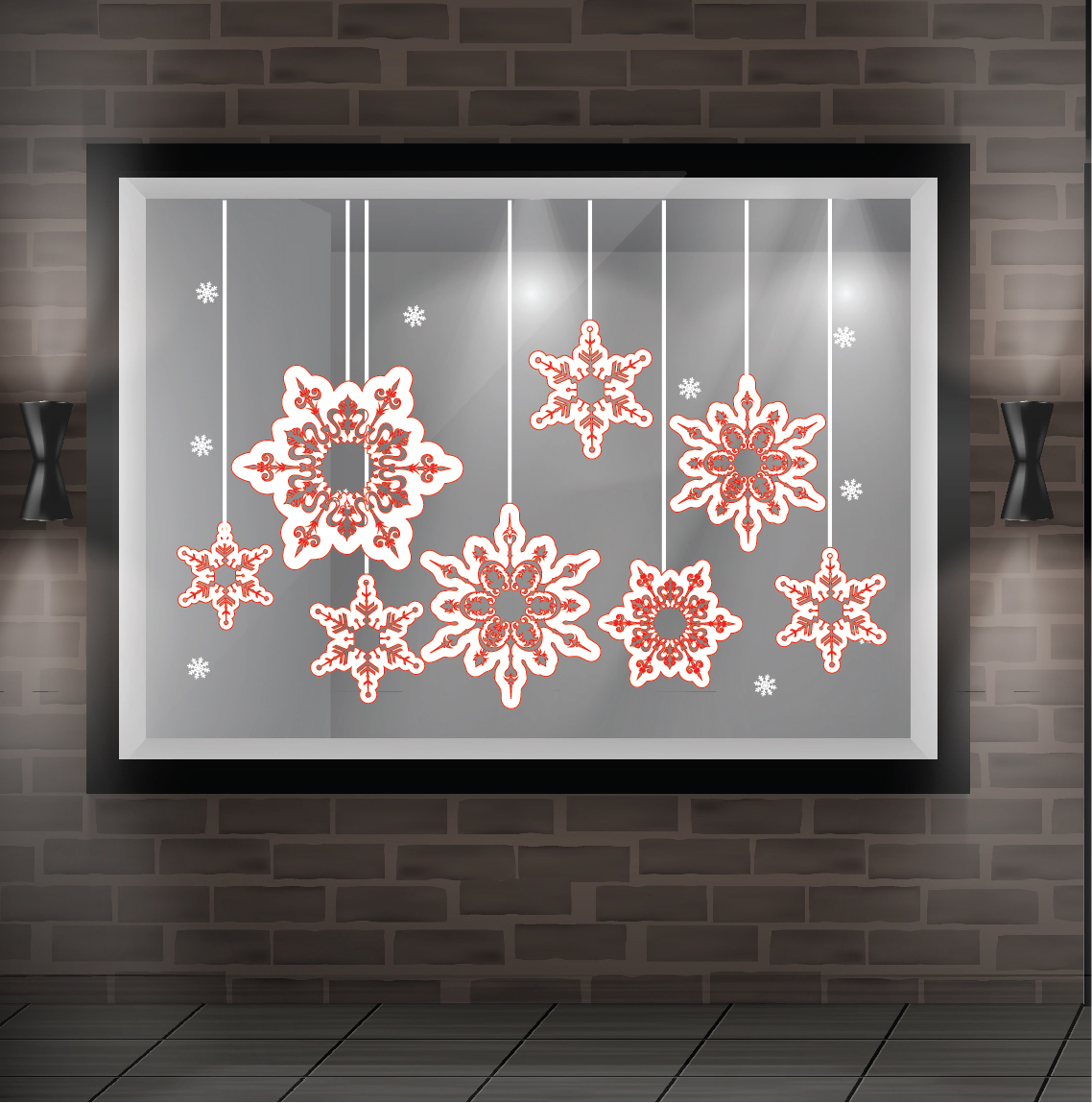 Decal trang trí noel