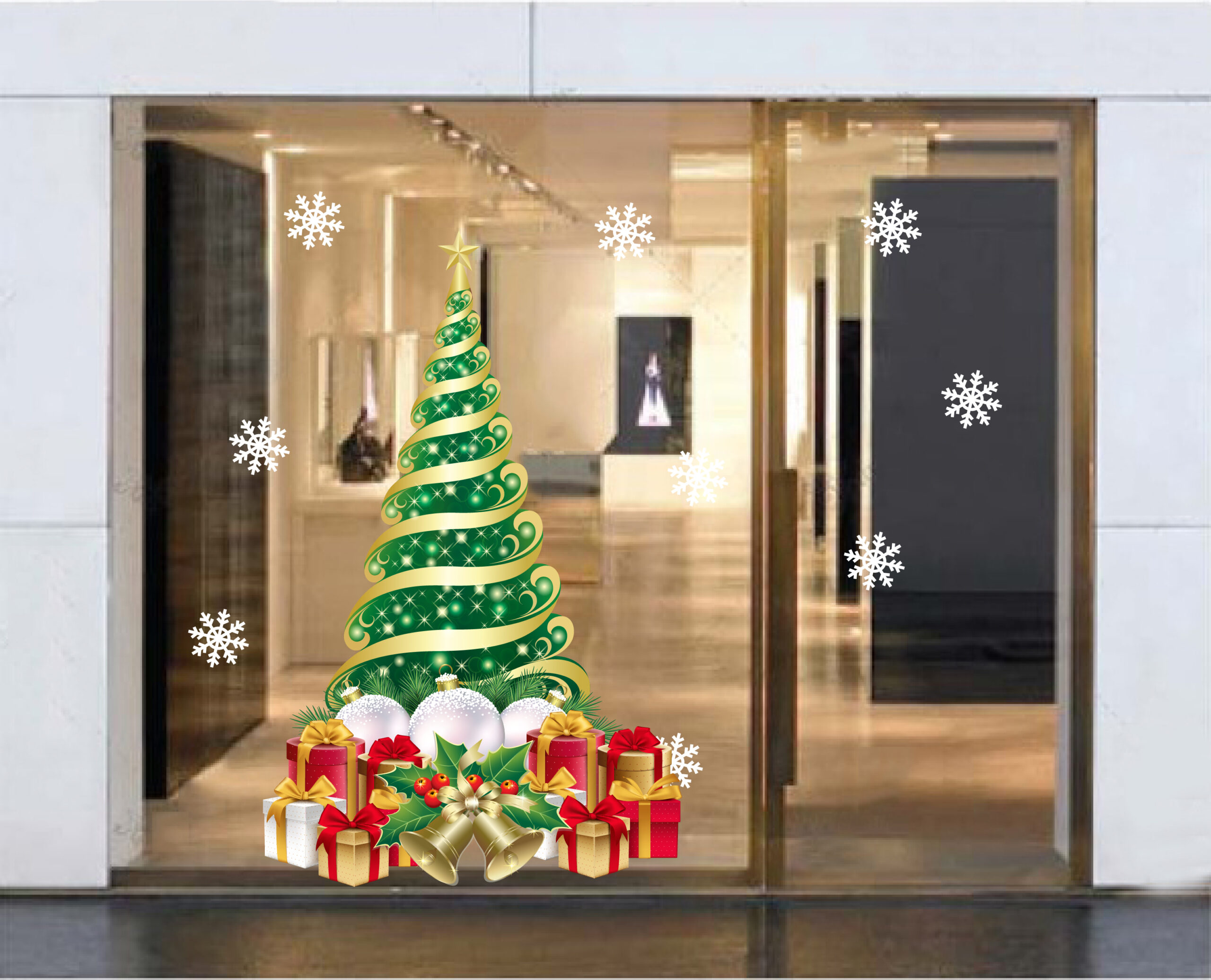 Decal trang trí noel