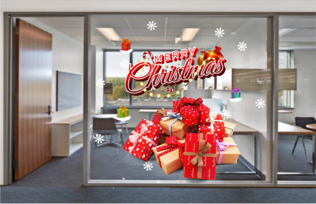 Trang trí Noel tiết kiệm cho trường học