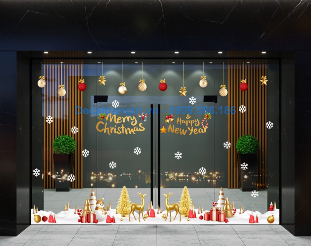 Ý Tưởng Trang Trí Noel Sảnh Chung Cư Đẹp Mắt và Ấm Cúng