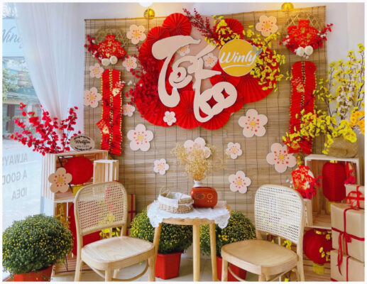 Decor Tết Quận 8 – Tô Điểm Không Gian Tết Hoàn Hảo
