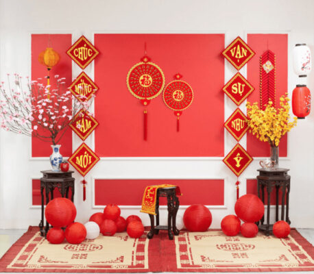 Decor Tết Quận 5 – Nâng Tầm Không Gian Đón Xuân