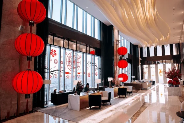 Trang trí Tết Sảnh Chung Cư Quận Hà Đông: Đưa Mùa Xuân Về Từng Góc Nhà