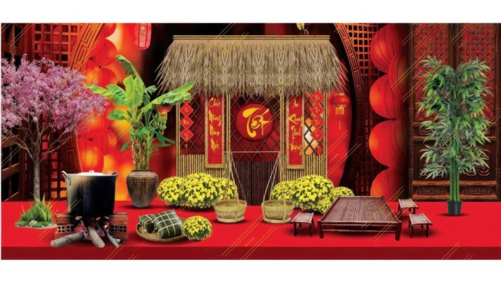 Trang Trí Tết Cổ Truyền tại Hồ Chí Minh – Nét Đẹp Tết Việt Ngay Tại Thành Phố