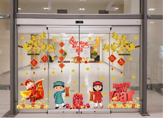 Mẫu Decal Tết Đẹp, Dễ Dán Quận 6: Lựa Chọn Hoàn Hảo Cho Mùa Xuân