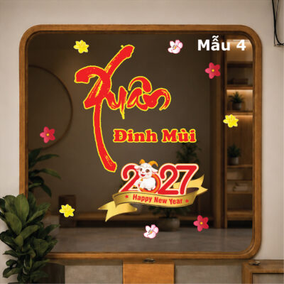 Dán kính tết 2027