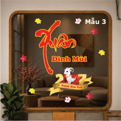 Dán kính tết 2027