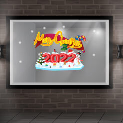 Decal trang trí noel