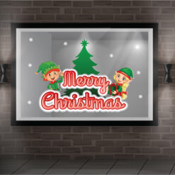 Decal trang trí noel