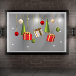 Decal trang trí noel