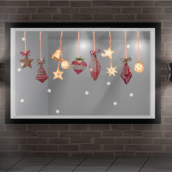 Decal trang trí noel