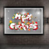 Decal trang trí noel