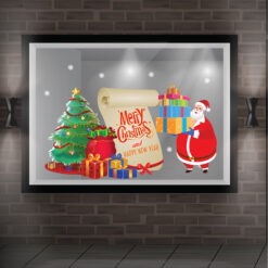 Decal trang trí noel