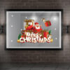 Trang trí noel dán kính