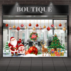 Decal trang trí noel 012
