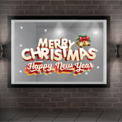Decal trang trí noel