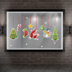 Decal trang trí noel