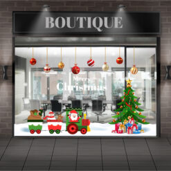 Decal trang trí noel