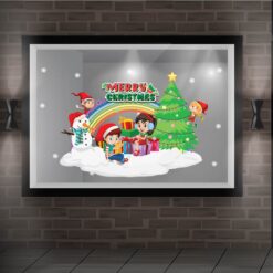 Decal trang trí noel