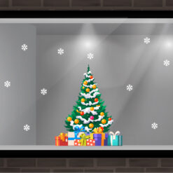 Decal trang trí noel