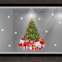 Decal trang trí noel