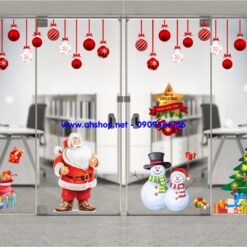Decal trang trí noel