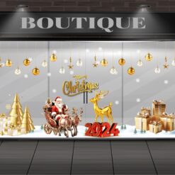 Decal trang trí noel CB0102