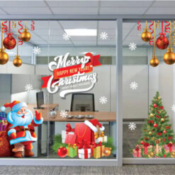 Decal trang trí noel 073