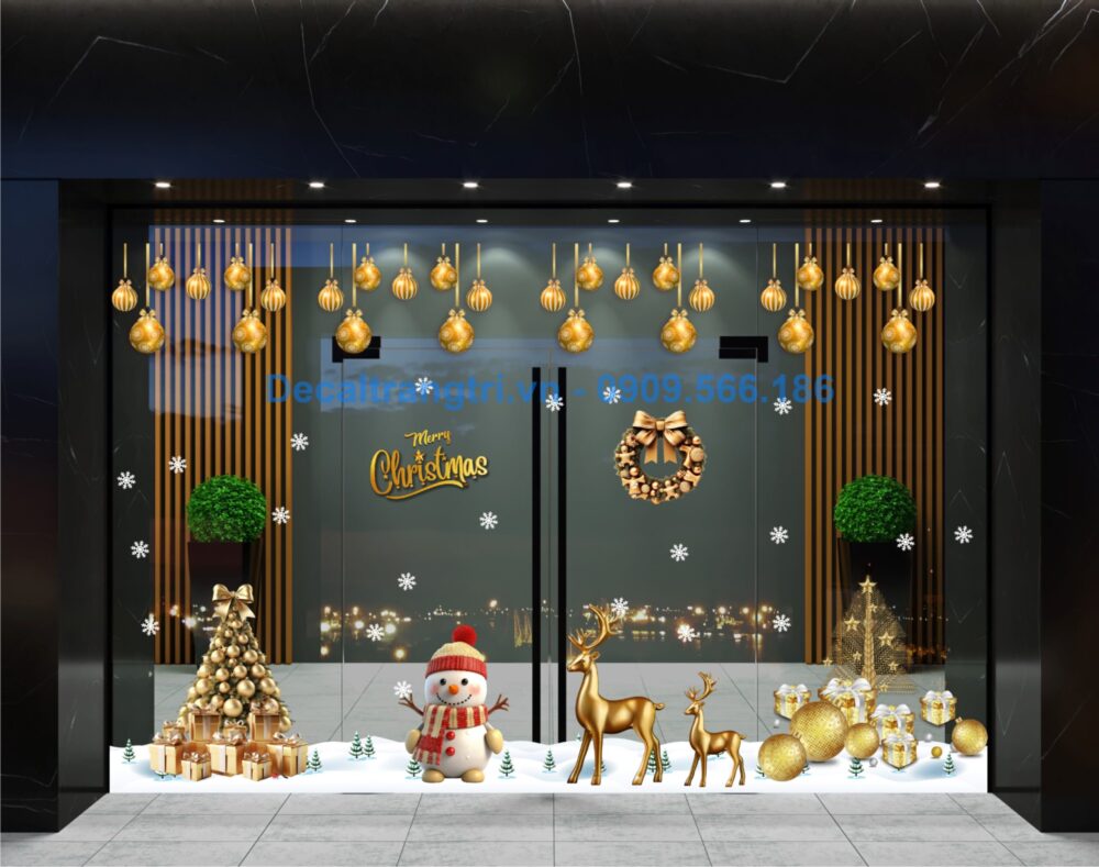 Trang Trí Noel Văn Phòng