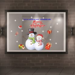 Decal trang trí noel