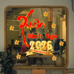 Decal xuân Bính Ngọ 2026