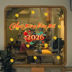 Decal chúc mừng năm mới 2026